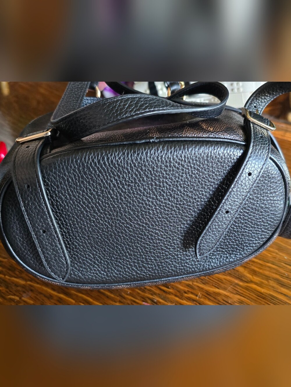 Coach Signature Brown Mini Hadley Mini Backback/Purse - Picture 7 of 10
